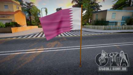 Qatar Flag para GTA San Andreas