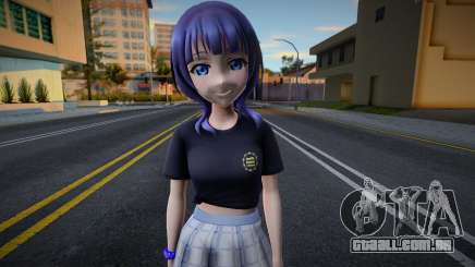 Love Live - Tshirt 74 para GTA San Andreas