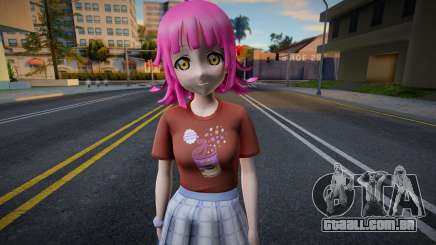 Love Live - Tshirt 24 para GTA San Andreas
