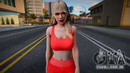 Rachel Diva Fitness v1 para GTA San Andreas