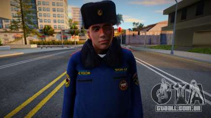 Ministério de Situações de Emergência em forma de inverno para GTA San Andreas