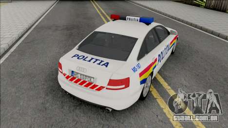 Audi A6 Politia Romana para GTA San Andreas