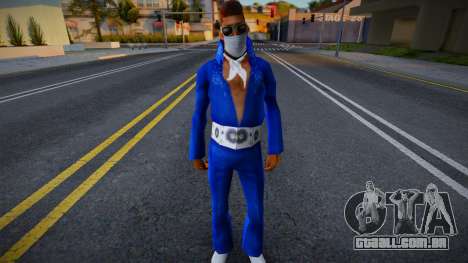Vimyelv em uma máscara protetora para GTA San Andreas