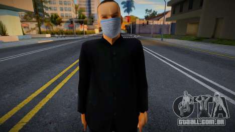 Triadb em uma máscara de proteção para GTA San Andreas