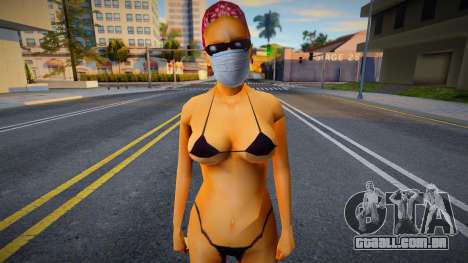 Wfyro em uma máscara protetora para GTA San Andreas