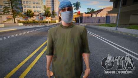 Swmyhp2 em uma máscara protetora para GTA San Andreas