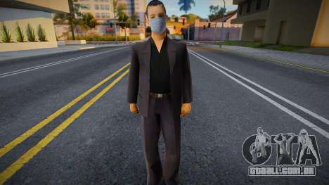 Triboss em uma máscara protetora para GTA San Andreas
