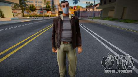 Forelli em uma máscara protetora para GTA San Andreas