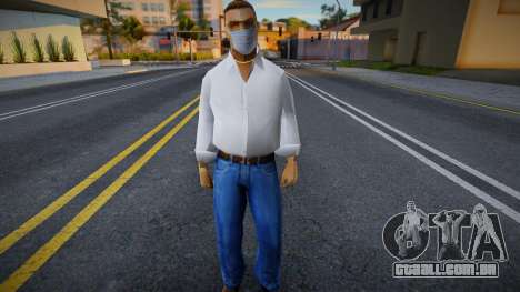 Hmyri em máscara protetora para GTA San Andreas