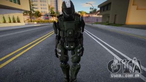 Halo 4 ODST - SCDO Armor v1 para GTA San Andreas
