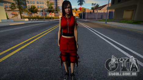 Tifa Lockhart from Final Fantasy 7 v6 para GTA San Andreas