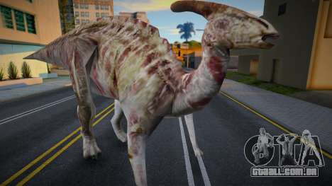 Zombieparasaur para GTA San Andreas