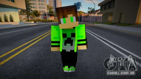 Minecraft Boy Skin 16 para GTA San Andreas