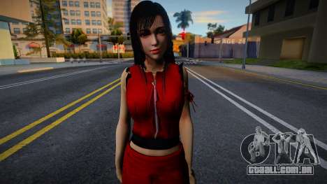 Tifa Lockhart from Final Fantasy 7 v6 para GTA San Andreas