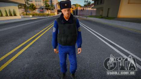 Sargento da polícia ucraniana (antes da reforma) para GTA San Andreas