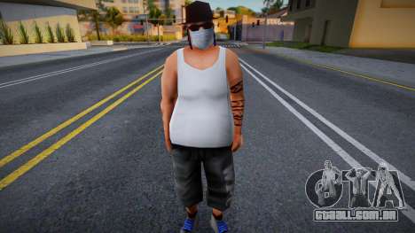 Smyst2 em uma máscara protetora para GTA San Andreas