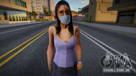 Sofyst em uma máscara protetora para GTA San Andreas