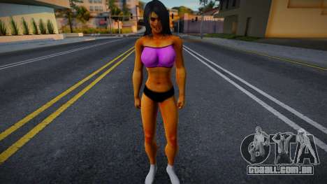 Milina sexy skin para GTA San Andreas