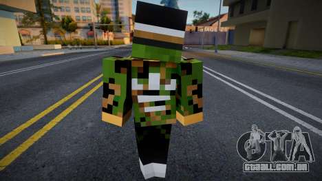 Minecraft Boy Skin 12 para GTA San Andreas