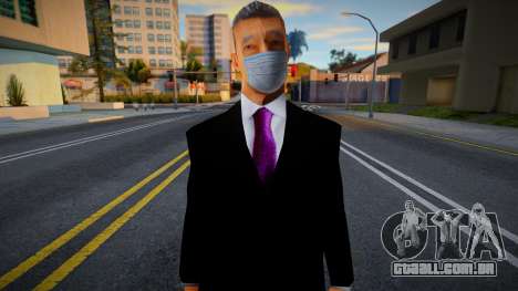 Somori em uma máscara protetora para GTA San Andreas