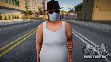 Smyst2 em uma máscara protetora para GTA San Andreas