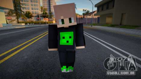 Minecraft Boy Skin 32 para GTA San Andreas