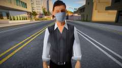 Swmyri em uma máscara protetora para GTA San Andreas