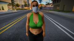 Vhfypro em uma máscara protetora para GTA San Andreas