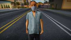 Omoboat em uma máscara protetora para GTA San Andreas