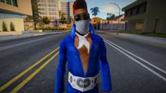 Vimyelv em uma máscara protetora para GTA San Andreas