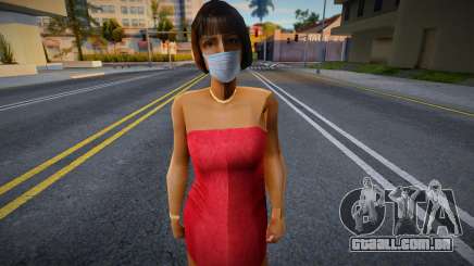 Hfyri em uma máscara protetora para GTA San Andreas