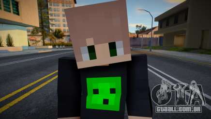 Minecraft Boy Skin 32 para GTA San Andreas
