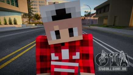 Minecraft Boy Skin 27 para GTA San Andreas