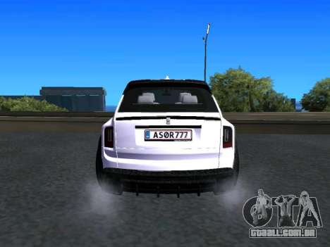 Rolls Royce CULLINAN KEYVANY para GTA San Andreas