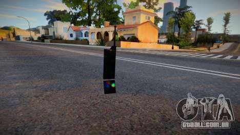 Iridescent Chrome Weapon - Cellphone para GTA San Andreas