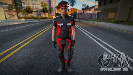 Funcionário do Corpo de Bombeiros de San Fierro para GTA San Andreas