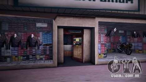 Loja de motociclistas abertos para GTA Vice City