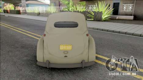 Willys-Overland Model 39 Sedan 1939 para GTA San Andreas