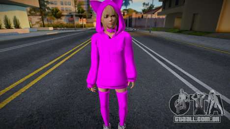Garota de terno rosa para GTA San Andreas