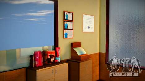 Barber Shop and Tattoos Shop Interior Retexture para GTA San Andreas