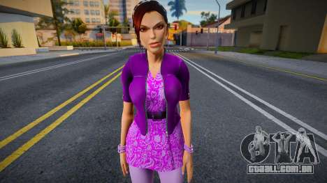 Lara Saints Row Style Skin para GTA San Andreas