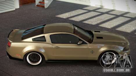 Shelby GT500 Qr para GTA 4