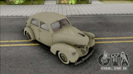 Willys-Overland Model 39 Sedan 1939 para GTA San Andreas