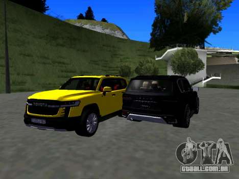 Toyota Land Cruiser 300 GR para GTA San Andreas