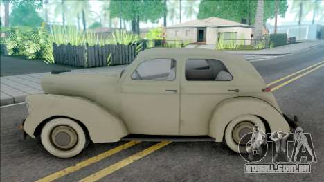 Willys-Overland Model 39 Sedan 1939 para GTA San Andreas