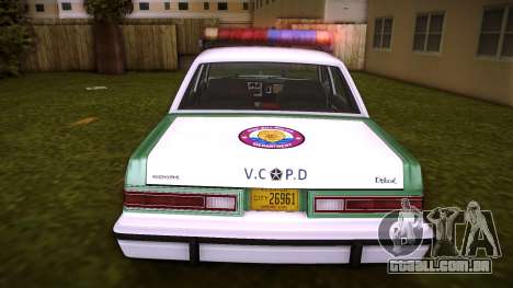 1986 Dodge Diplomat VCPD para GTA Vice City