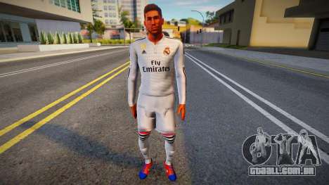Sergio Ramos - Real Madrid Home 14-15 para GTA San Andreas