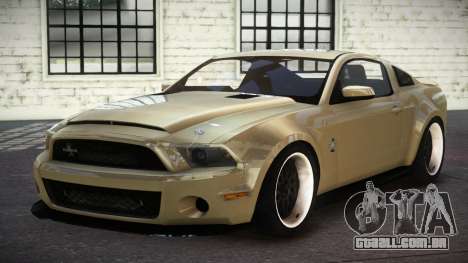 Shelby GT500 Qr para GTA 4