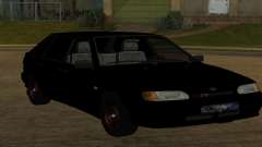 VAZ 2114 Black RWD para GTA San Andreas