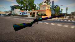 Iridescent Chrome Weapon - Cuntgun para GTA San Andreas